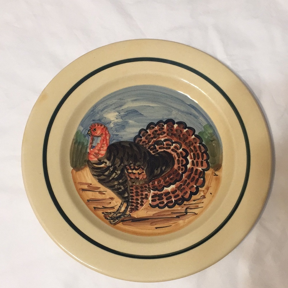 Plate from Iden Pottery, England